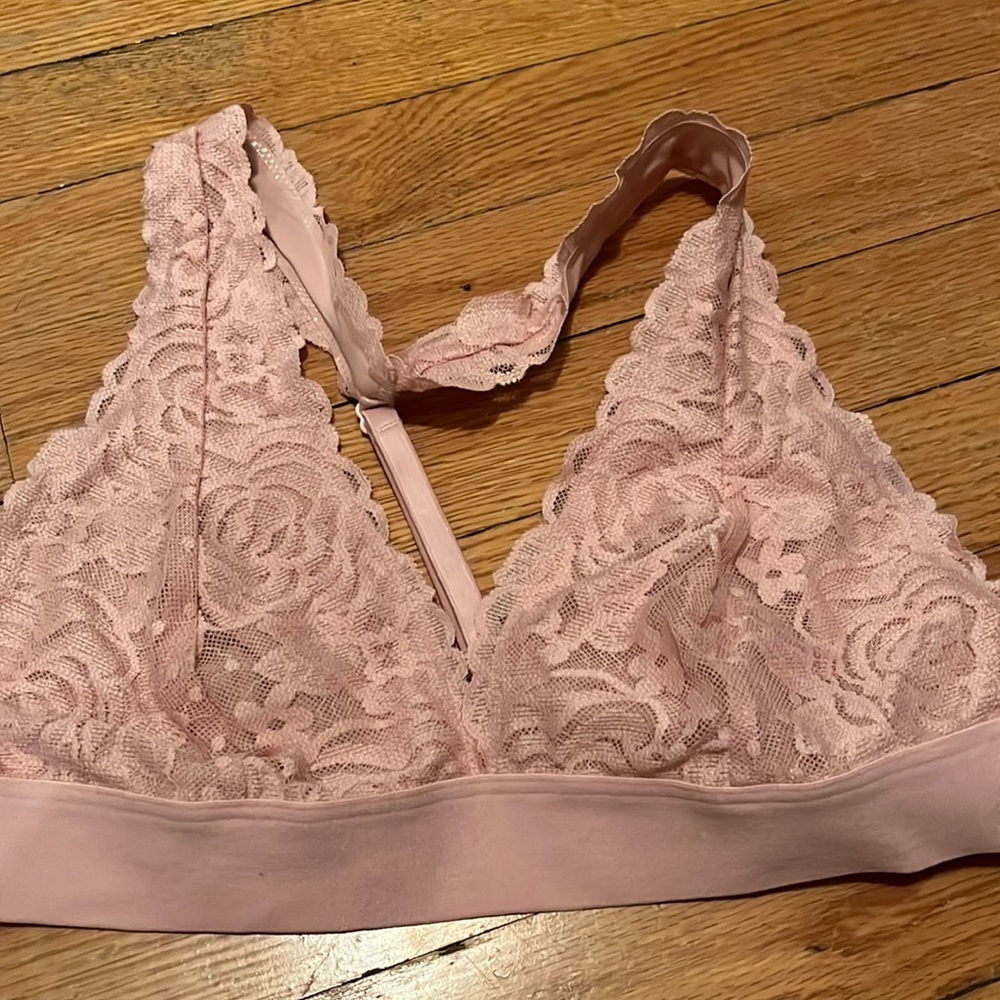 NEVER WORN pink bralette